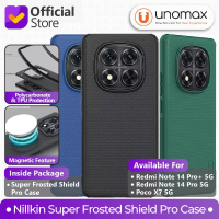 Case Compatible With Xiaomi Redmi Note 14 / Pro / Plus 5G / Poco X7 5G Nillkin Frosted Pro Hybrid Ca