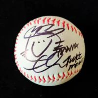 Hand Signed TWICE Autographed Baseball K-POP 032021