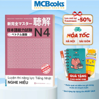 Sách - Luyện Thi Năng Lực Tiếng Nhật Nghe Hiểu N4 - Trang Bị Kiến Thức Cho Kỳ Thi JLPT N4