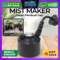 Ultrasonic Mist Maker Humidifier Pembuat Uap Paludarium Aquarium Mesin Pembuat Kabut Asap Aman untuk