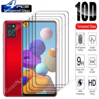 4PCS For Samsung Galaxy A21s 6.5" Screen Protective Tempered Glass On SamsungGalaxyA21s A21 GalaxyA21 Protection Cover Film