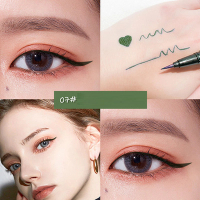 彩色防水不暈染細頭眼線筆(墨綠色)#N209_008_031