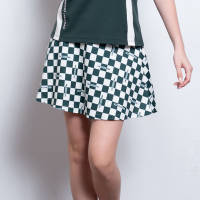 FILA 女針織短裙-綠色 5SKX-5015-GN