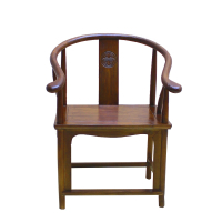 太師椅 實木圈椅三件套新中式客廳官帽皇宮椅圍椅仿古單人茶台椅太師椅子『XY13012』