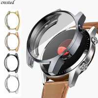 TPU Case for HUAWEI watch GT 2 46mm strap band soft Plated All-Around Screen Protector cover bumper huawei Watch 2 pro/GT2 46 mm
