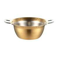 Chuanchuanxiang hot pot Stainless steel uncoated hot pot Double-flavor hot pot Modern simple universal hot pot basin