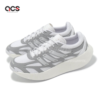 adidas 慢跑鞋 Adizero Aruku 男鞋 女鞋 白 灰 厚底 緩衝 反光 復古跑鞋 休閒鞋 愛迪達 JQ7415