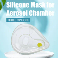 SML Mask Professional Adult/Pediatric/Baby Asthma Spacer Inhaler Device Silicone Aerosol Cabin Surgical Supplies
