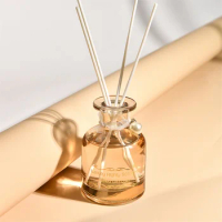 150ml Fireless Aroma Oil Diffuser with Sticks, Scent Diffuser for Home Fragrance, Bathroom, Bedroom, Office, Hotel Reed Diffuser