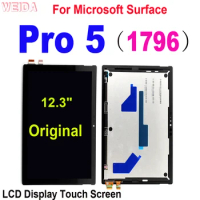 12.3" Original LCD For Microsoft Surface Pro 5 1796 LCD Display Touch Screen Digitizer Assembly For Surface Pro5 LCD LP123WQ1