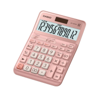 CASIO卡西歐-12位數稅率型商用計算機(DF-120FM-PK)粉色