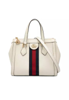 Gucci 二手 Gucci 小號皮革 Ophidia 手提包