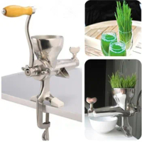 Commercial fruit juice making machine factory direct sell Wheatgrass Manual Juicer Cucumber juice extractor