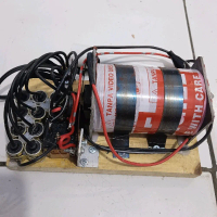 Mesin inverter platina baja widia 4000watt 10 kondensor // platina baja widia // spek babon