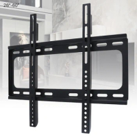 Universal 25 / 45 / 75KG TV Wall Mount Bracket Flat Panel TV Frame for 14-42 / 26-60 / 26-55 Inch LCD LED Monitor