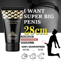 Titan Gel Gold Penis Enlargement Growth Gel Enlarge Oil For Men Original Big Dick Orgasm Cream