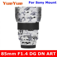 For Sigma 85mm F1.4 DG DN Art (For Sony E Mount) Anti-Scratch Camera Lens Sticker Coat Wrap Protective Film Body Protector Skin