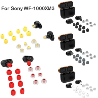 For Sony WF-1000XM4 WF-1000XM3 Waterproof Replacement Earplug Ear Tips Pads Set Silicone In-Ear Earphone Earbuds Covers Cap