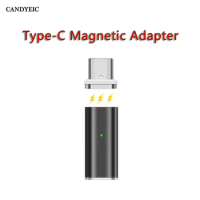 Magnetic Type-C Adapter For Samsung Galaxy A13 Galaxy Tab A8 Galaxy F42 Galaxy Tab S7 LTE Galaxy S23+ Galaxy M22 Adapter Charger