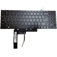 NEW English Red Light Keyboard For MSI Katana GF66 GF76 Gaming Laptop Backlit US Black