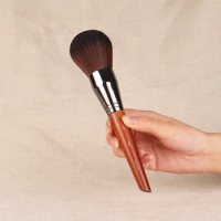 Large Powder Makeup Brush 130 - Soft Domed Powder Bronzer Beauty Cosmetics Brushes Blender Applicator Tool