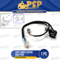 Cop Lampu Depan Beat Pop - Pitingan Fitting Fiting Piting Socket Soket Dop Depan Honda Beat Pop eSP