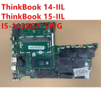 For Lenovo ThinkBook 14-IIL 15-IIL Laptop Motherboard Mainboard CPU I5-1035G1 N630 2G FRU 5B20S43902