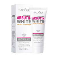 SADOER Niacinamide Arbutin Facial Cleanser Deeply Cleansing Oil Control Moisturizing Blackhead Remov