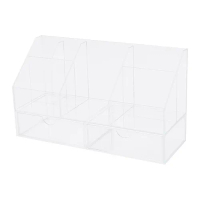 MOJAN 化妝品收納盒附隔層及2抽, 25x9 公分