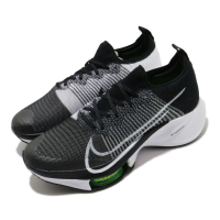 Nike 慢跑鞋 Zoom Tempo Next% FK 男鞋 氣墊 避震 路跑 透氣 舒適 運動 球鞋 黑 白 CI9923001