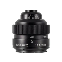 Zhongyi Mitakon 20mm F2.0 Super Macro Full Frame Large Aperture Lens for SLR DSLR M43 Sony E Fuji X Nikon F Canon EF M PentaxK