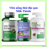 Viên uống thải độc gan Milk Thistle Extract 1000mg / 3000mg [Hàng Mỹ]