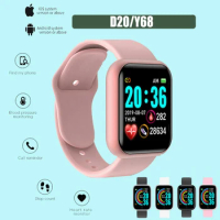 Smart Watch Men Y68 Bluetooth Sport Alarm Clock Heart Rate Sleep Womens Watch Wristwatches For IOS Android Relogio Inteligente