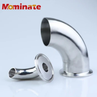 19/38/51mm Pipe OD Butt Weld x 1.5” 2” Tri Clamp 304 Stainless Steel 90 Degree Elbow Sanitary Pipe Fitting Home Brew Beer Wine