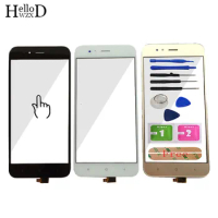 5.5'' Mobile Phone For Xiaomi Mi A1 MiA1 MDG2 Touch Glass Screen Digitizer Panel Front Glass Lens Sensor Tools Free Adhesive