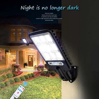 72LED Lampu Taman LED Solar Matahari Tenaga Surya Sensor Gerak Outdoor