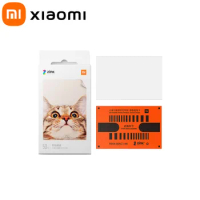 Original Xiaomi ZINK Pocket Printer Paper Self-adhesive Photo Print 50/100 Sheets for Xiaomi 3-inch Mini Pocket Photo Printer