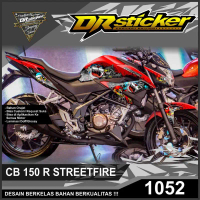 Decal Full Body CB150R New Street Fire Desain Zombie Doraemon