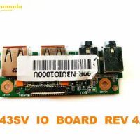 Original for ASUS K43SV USB board Audio board K43SV IO BOARD REV 4.2 tested good free shipping