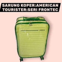 Sarung koper.Luggage Cover fullmika spiral American tipe frontec S20inch