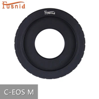 C Mount Movie Lens Adapter Ring For Canon EOS M M1 M2 M3 M5 M6 M10 M100 C-EOSM EF Fujian 35mm 50mm CCTV Lense Accessories