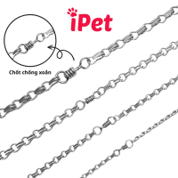 Dây Xích Inox Chống Xoắn Cho Thú Cưng Chó Mèo - iPet Shop