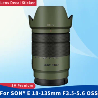 For SONY E 18-135mm F3.5-5.6 OSS Anti-Scratch Camera Sticker Protective Film Body Protector Skin SEL18135 E18135