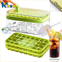 Pressing Ice Cube Ice Cube Molds Ice Cream Molds Home Ice Box Ice Cube Model Easy To Take Off The Mold Freezing Magic Weapon