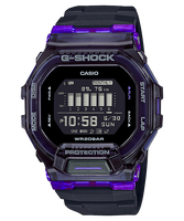 【CASIO卡西歐】G-SHOCK G-SQUAD 活力亮彩半透明系列電子錶- 紫 (GBD-200SM-1A6)