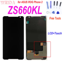 6.59" Original LCD For ASUS ROG Phone 2 Phone2 PhoneⅡ ZS660KL LCD Display Touch Screen Digitizer Assembly for ASUS ZS660KL LCD