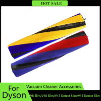 Soft Velvet Roller Brush For Dyson V8 Slim/V10 Slim/V12 Detect Slim/V15 Detect Slim Handheld Vacuum Cleaner Replacement Parts