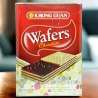 Khong Guan Wafer Chocolate 1300 gr / Khong Guan Kaleng Wafer Chocolate 1300 gr