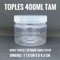 TOPLES TABUNG 400ML CYLINDER PLASTIK