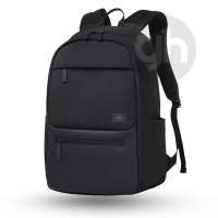 GH-Bag Tas Sekolah Ransel Backpack BIMA HOUSTON Cowok Cewek kuliah Murah cordura Murmer Hitam Kanvas